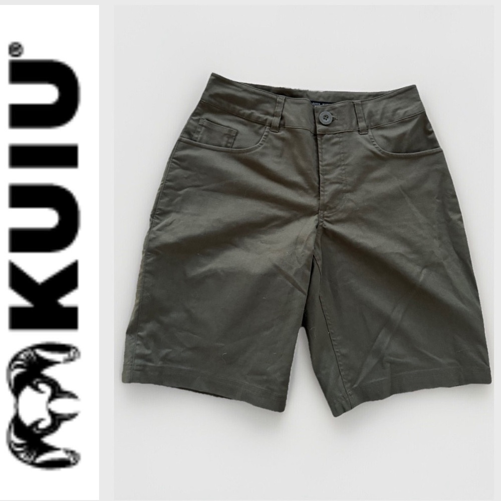 KUIU Olive Green Men's Outdoor Shorts